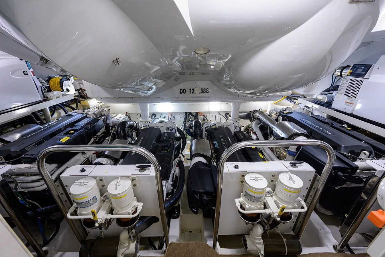inside view of an airplane aboard LADY NADIA Yacht for Sale