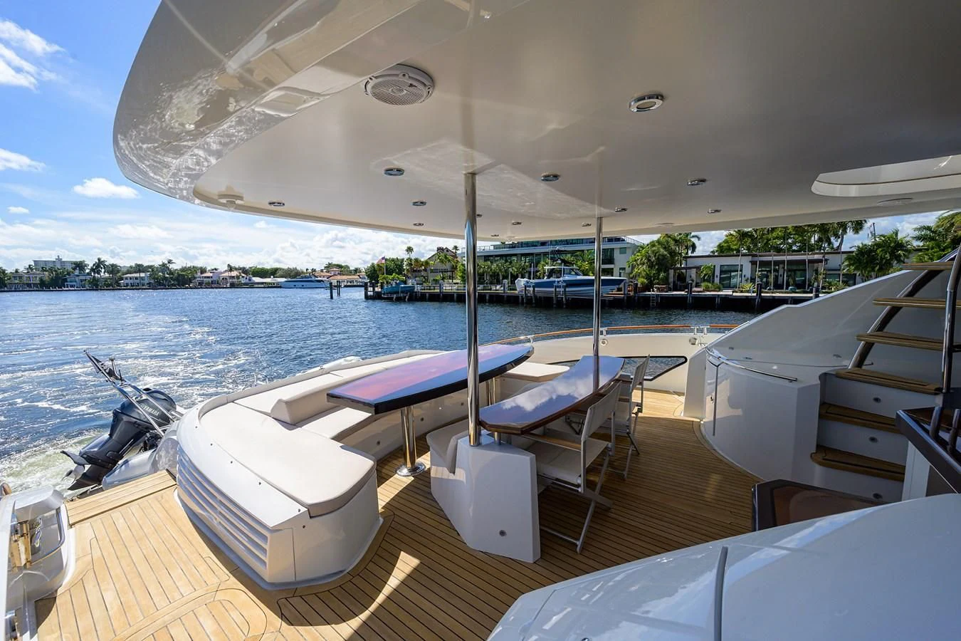 a boat on the water aboard LADY NADIA Yacht for Sale