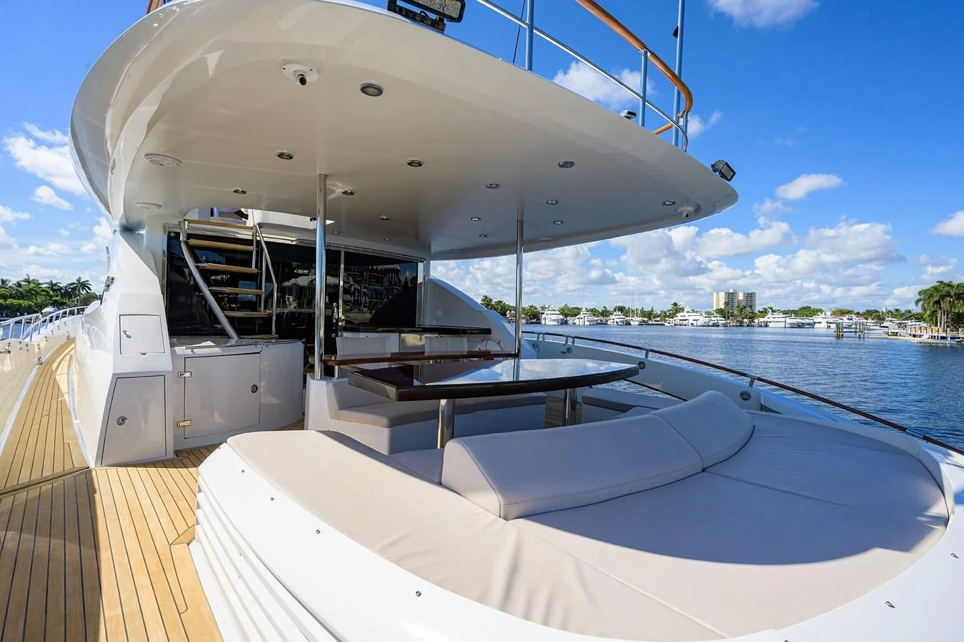 a boat on the water aboard LADY NADIA Yacht for Sale