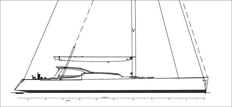 a diagram of a graph aboard RUHUBELENT Yacht for Sale