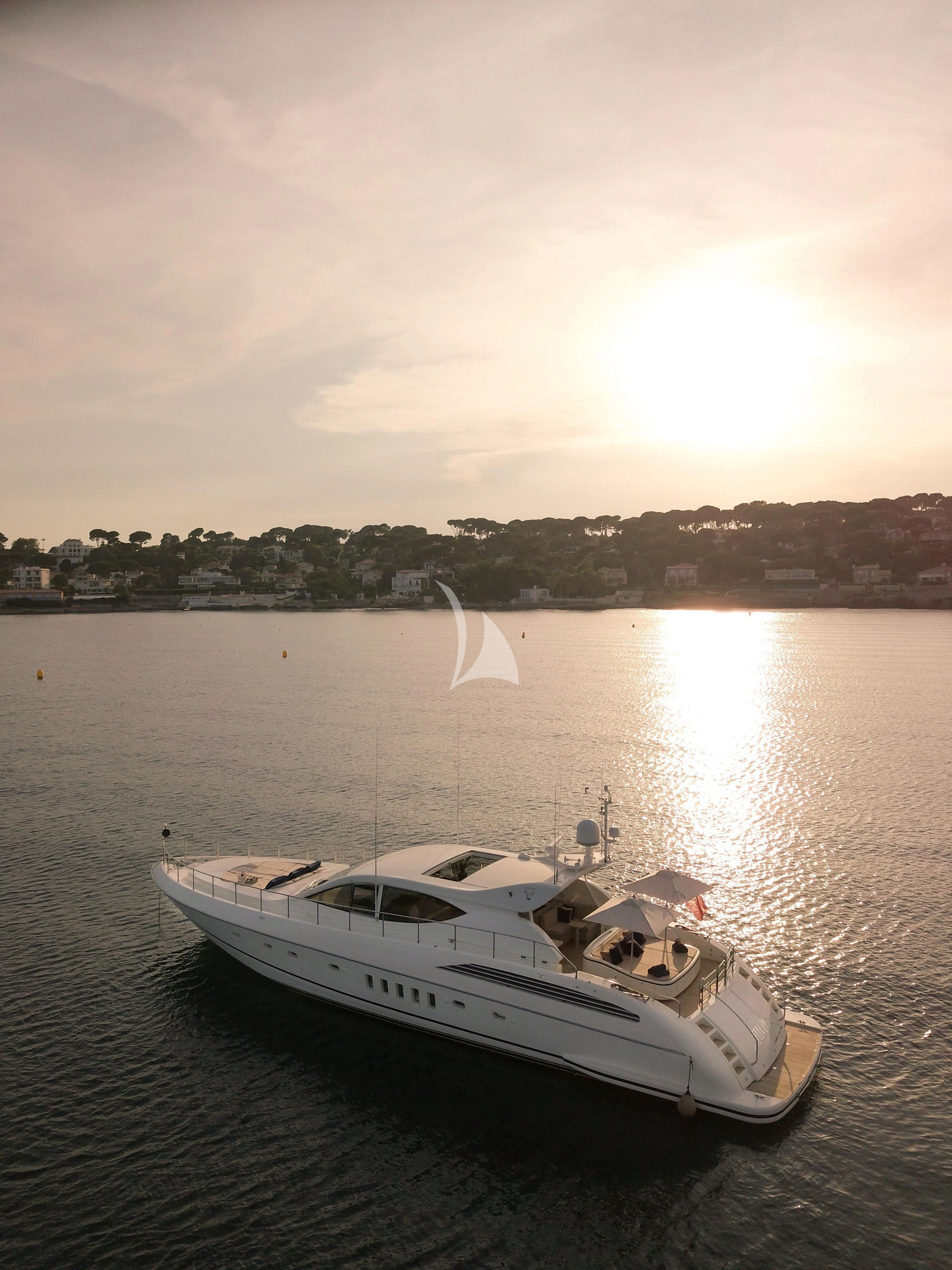 a boat on the water aboard ELLERY A Yacht for Sale
