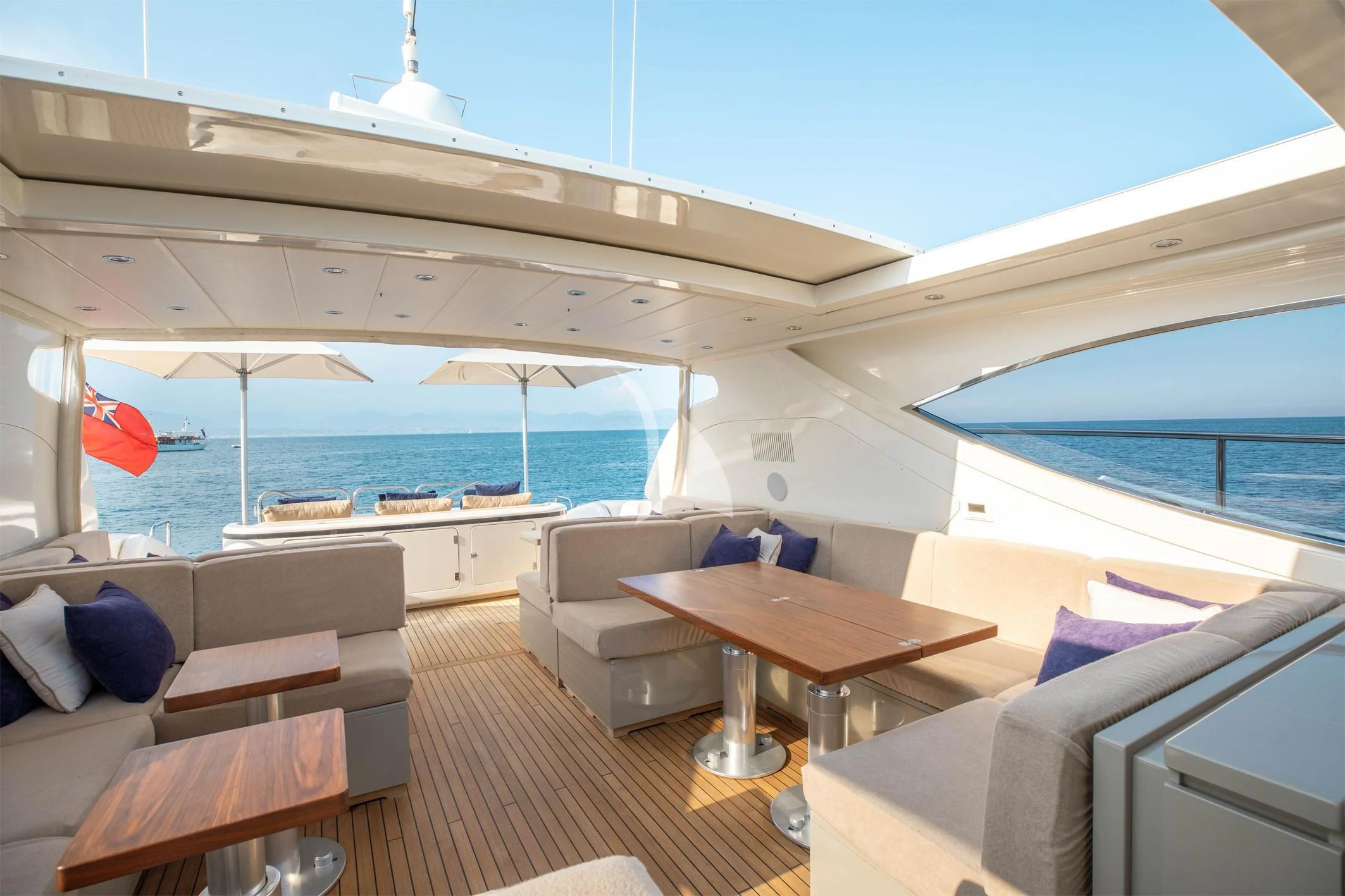 a boat on the water aboard ELLERY A Yacht for Sale