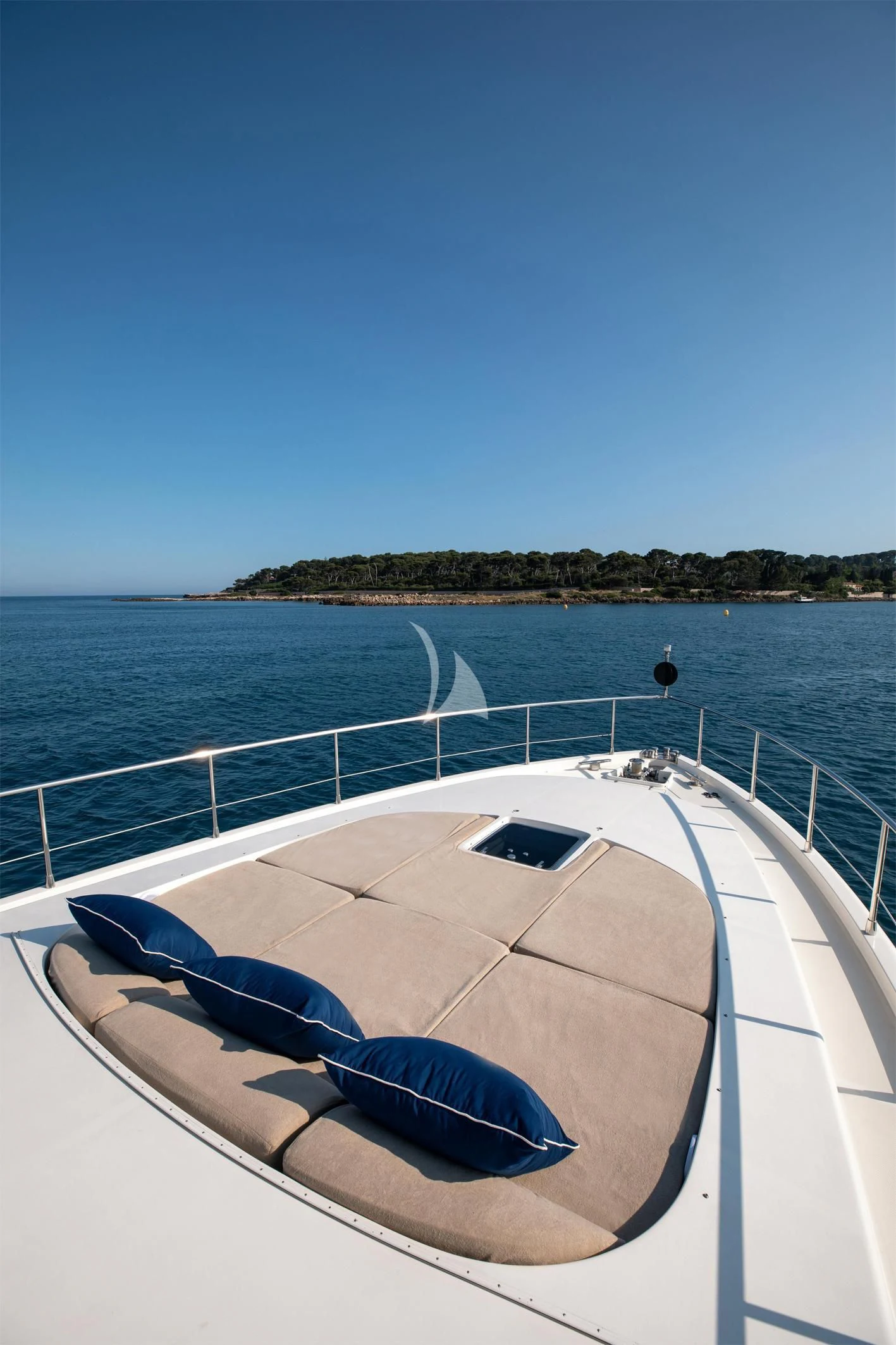 a boat on the water aboard ELLERY A Yacht for Sale