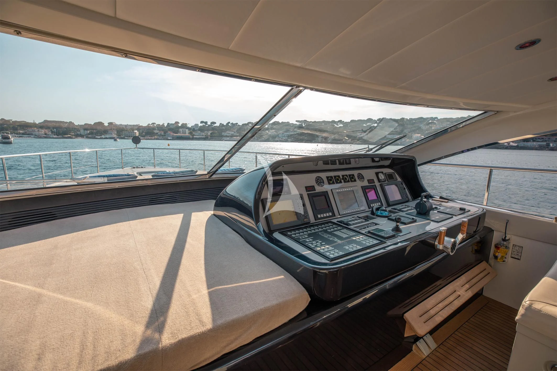 a car on a boat aboard ELLERY A Yacht for Sale