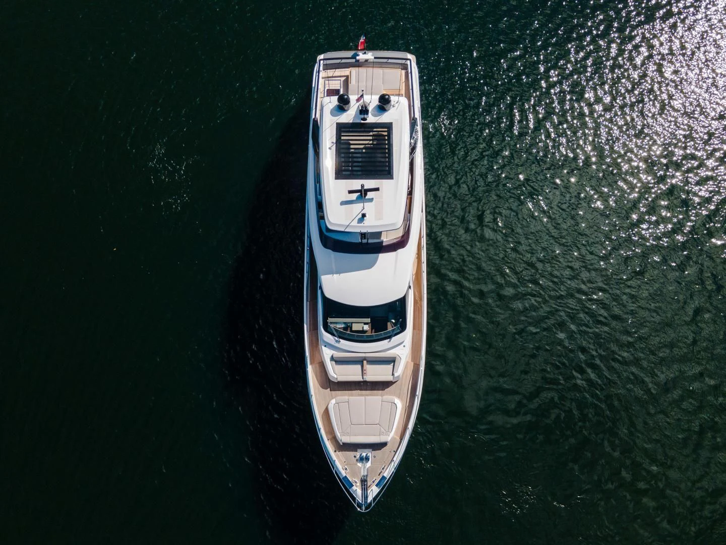 a silver and gold car aboard BESO Yacht for Sale