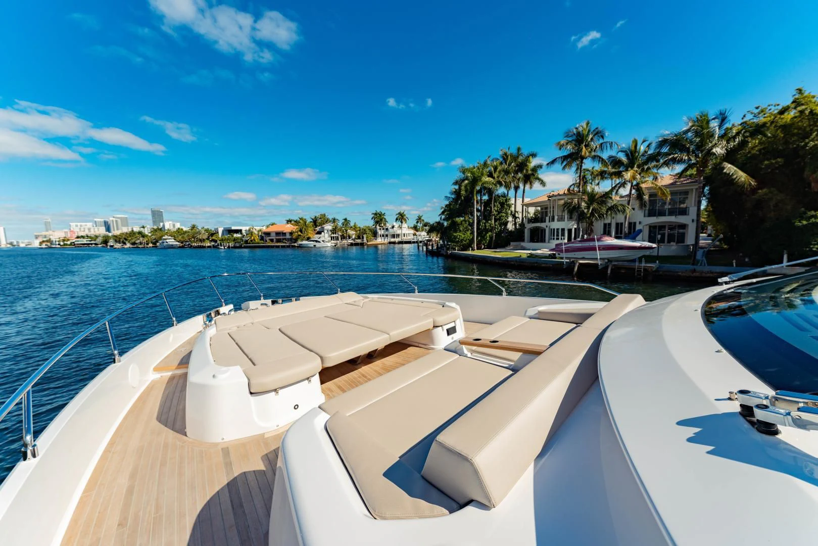 a boat on the water aboard BESO Yacht for Sale