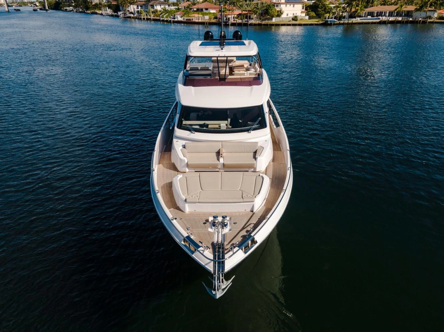 a boat on the water aboard BESO Yacht for Sale