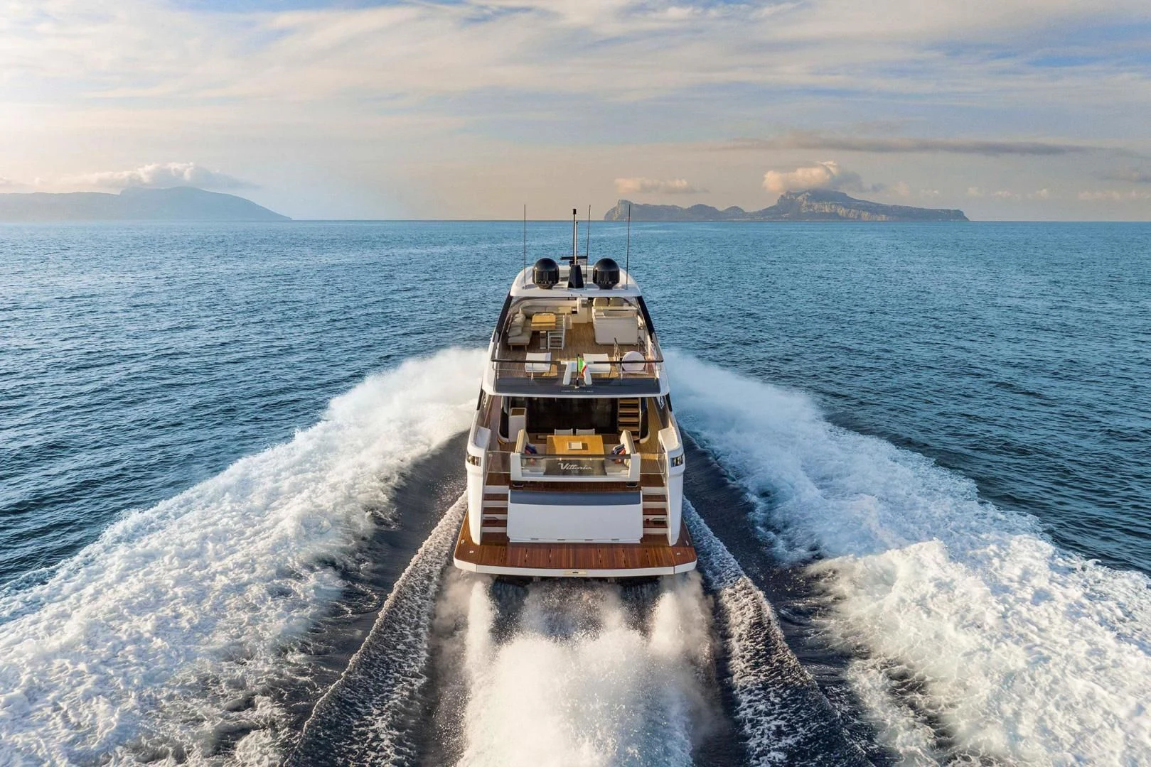 a boat on the water aboard BESO Yacht for Sale