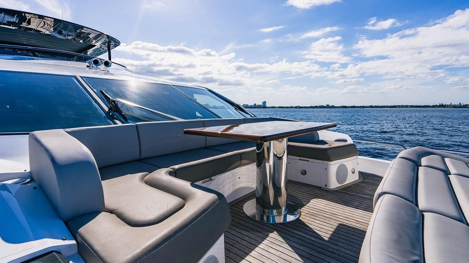 a boat on the water aboard GOLDEN OURS Yacht for Sale