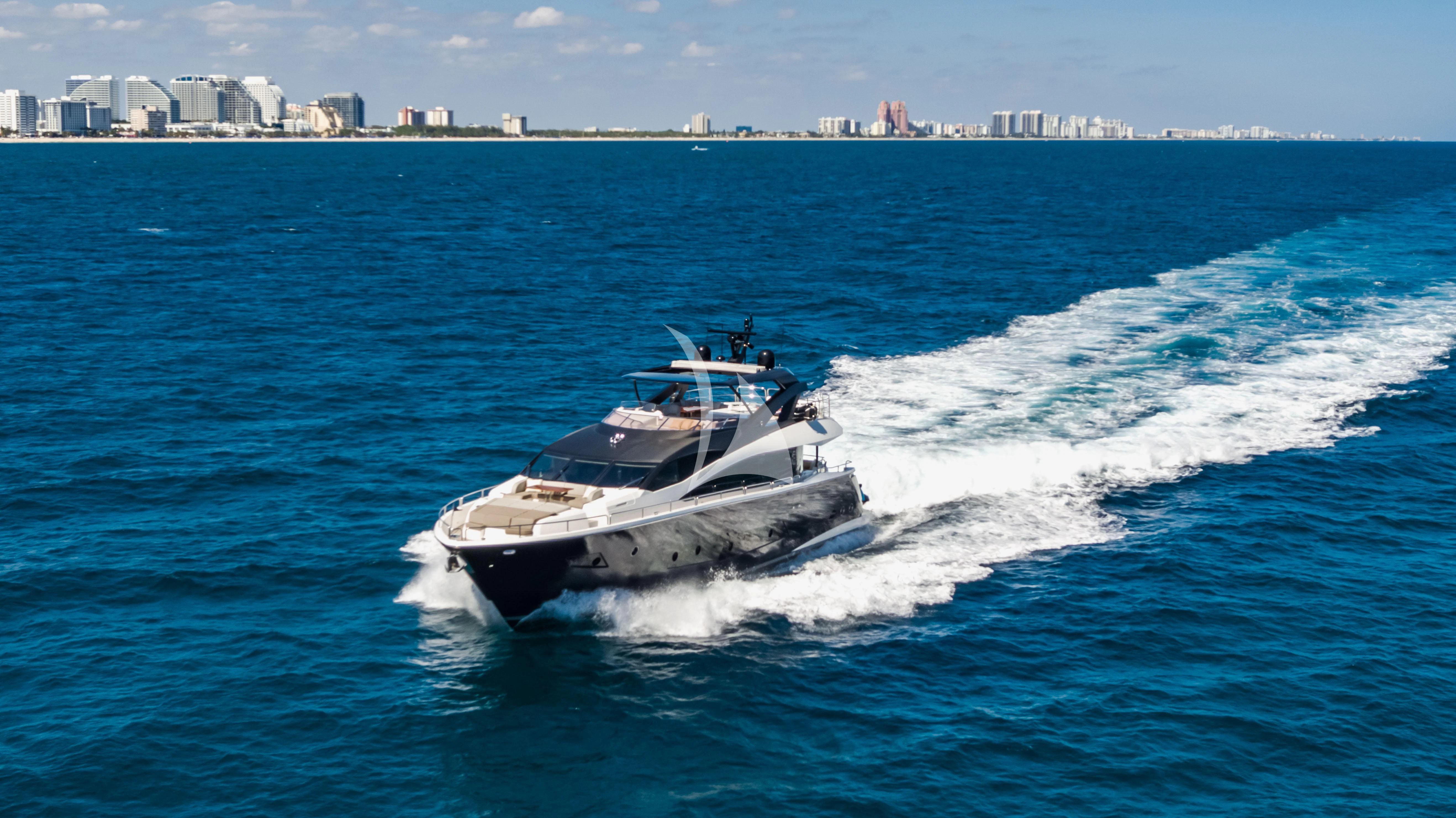 a boat on the water aboard GOLDEN OURS Yacht for Sale