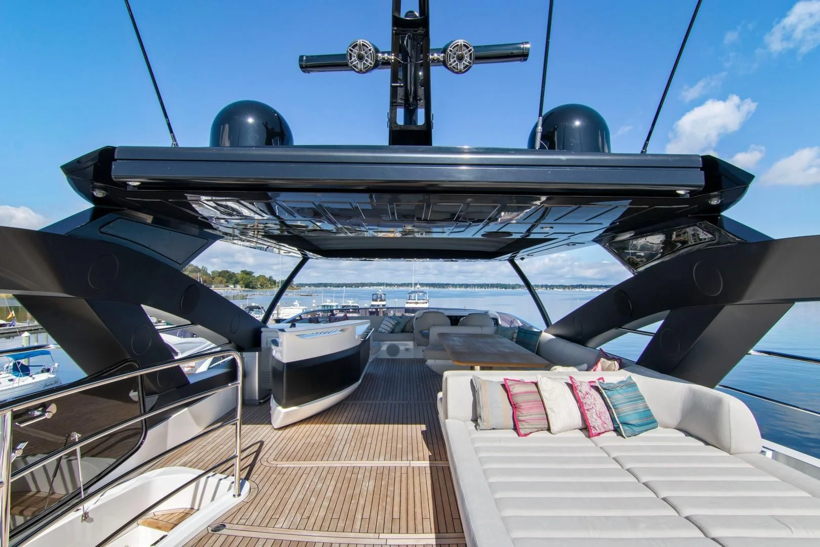 a boat on the water aboard GOLDEN OURS Yacht for Sale