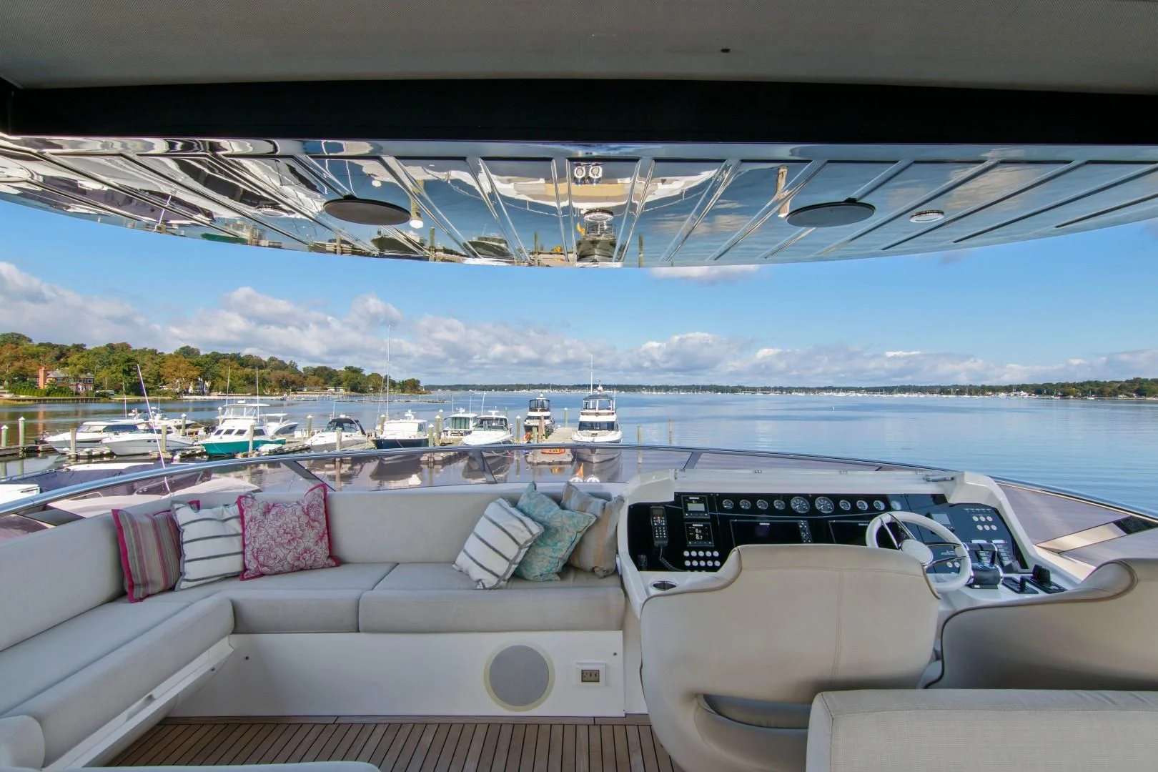 a boat on the water aboard GOLDEN OURS Yacht for Sale