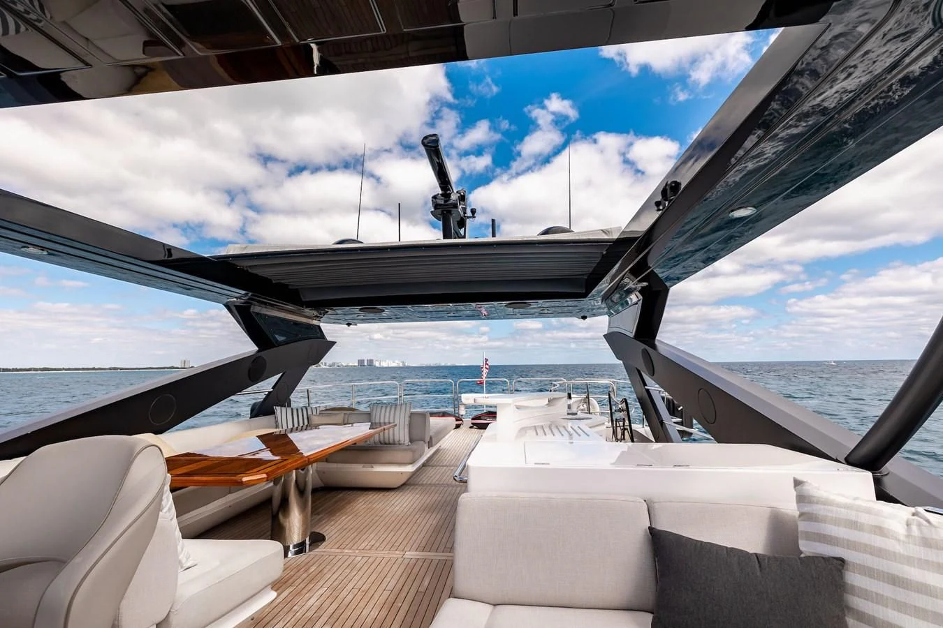 a boat on the water aboard GOLDEN OURS Yacht for Sale