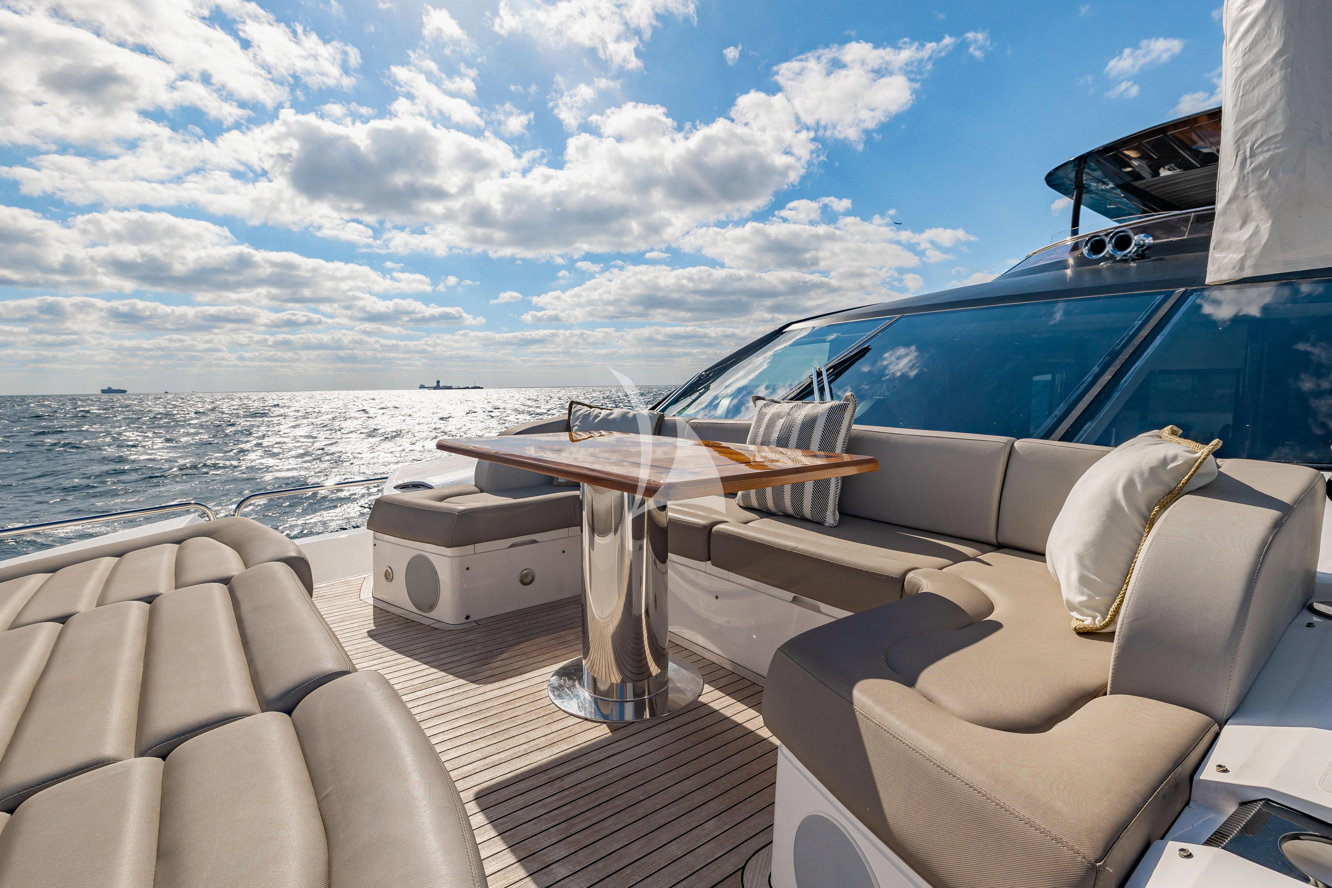 a boat on the water aboard GOLDEN OURS Yacht for Sale
