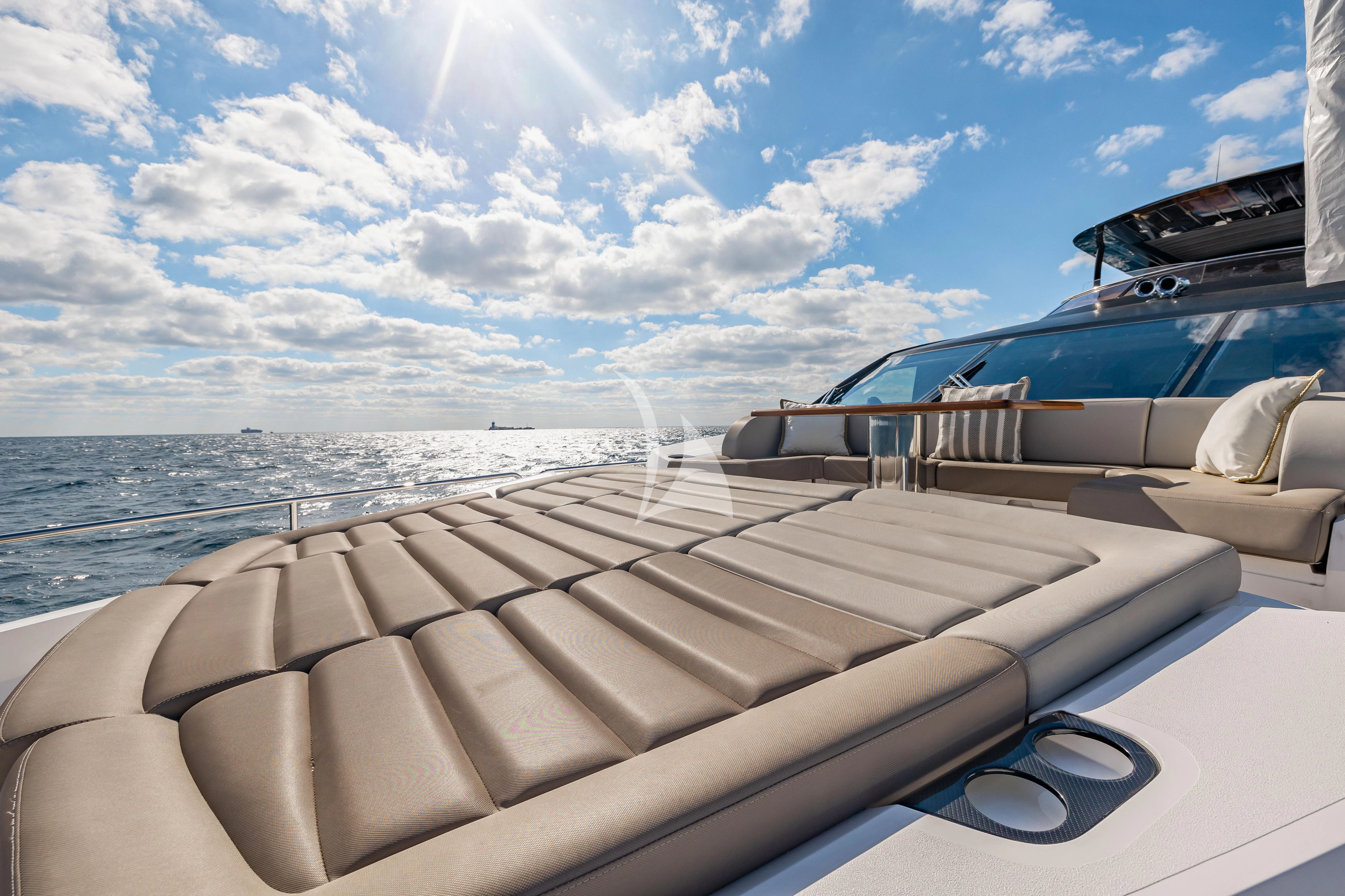 a boat on the water aboard GOLDEN OURS Yacht for Sale