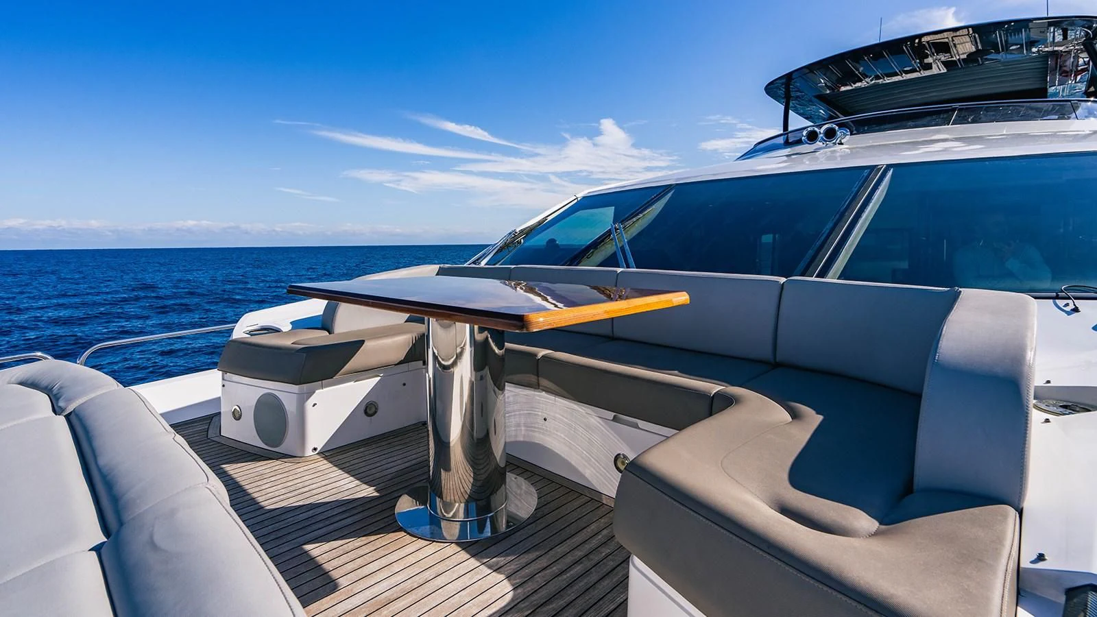 a boat on the water aboard GOLDEN OURS Yacht for Sale