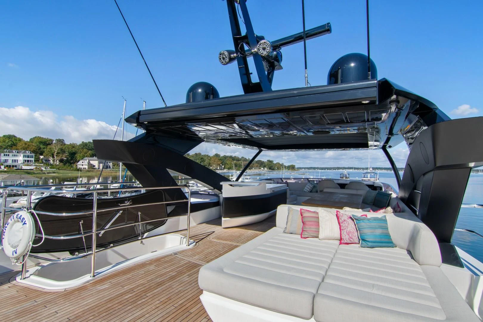 a boat on the water aboard GOLDEN OURS Yacht for Sale