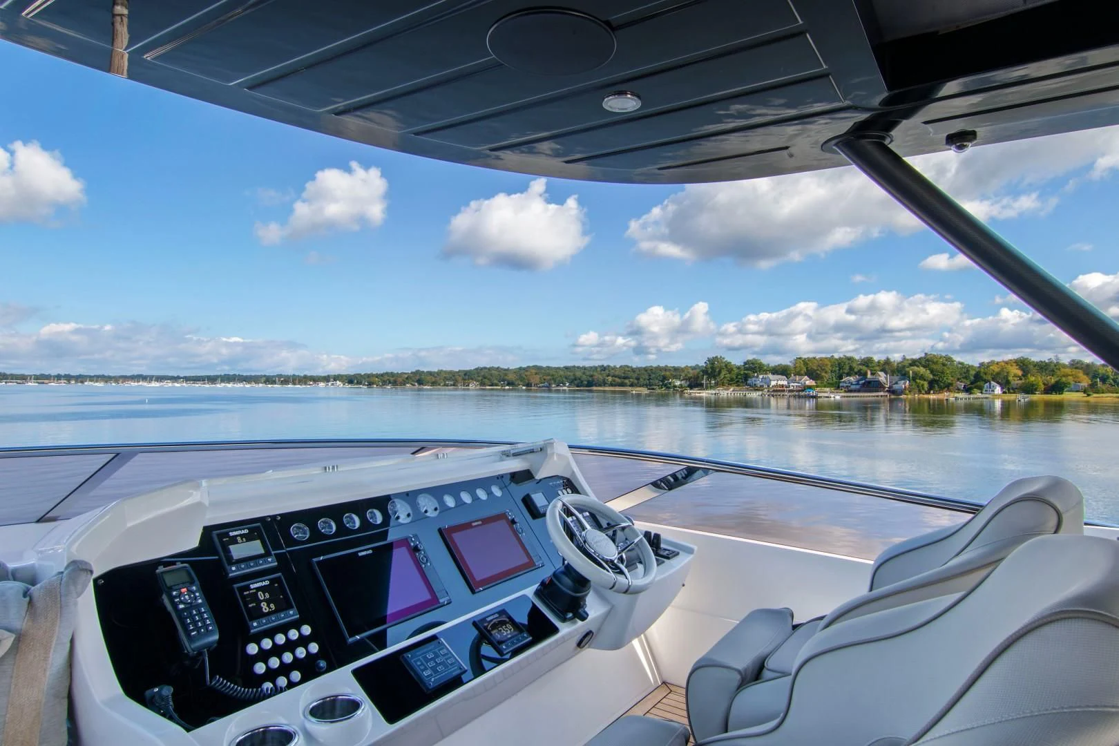 a boat on the water aboard GOLDEN OURS Yacht for Sale