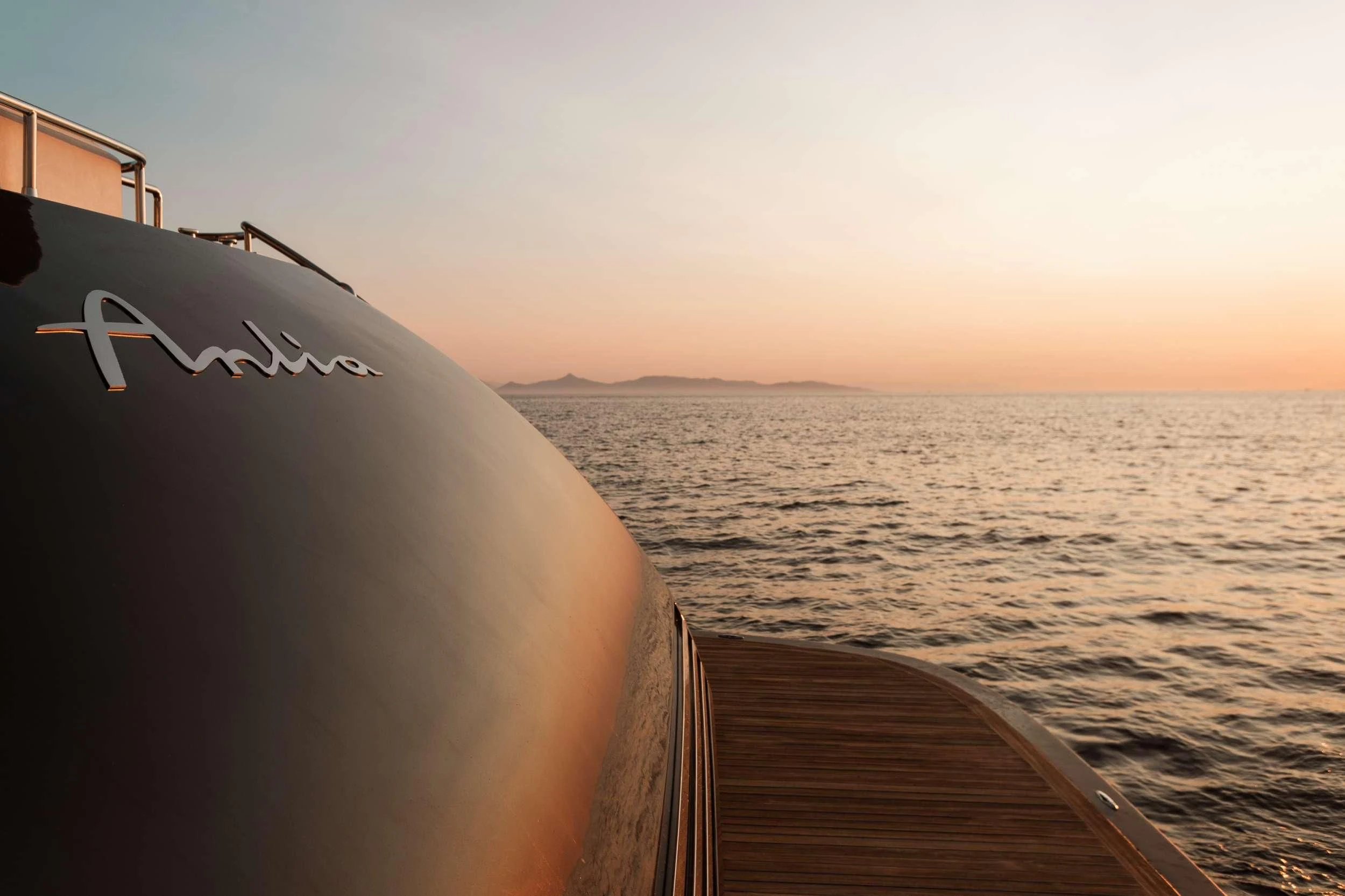 a boat on the water aboard ANLIA Yacht for Sale