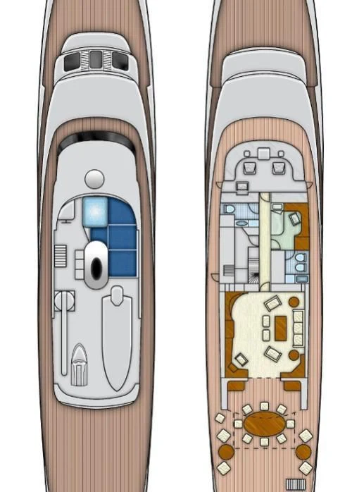 a close-up of a cell phone aboard SIRAHMY Yacht for Sale
