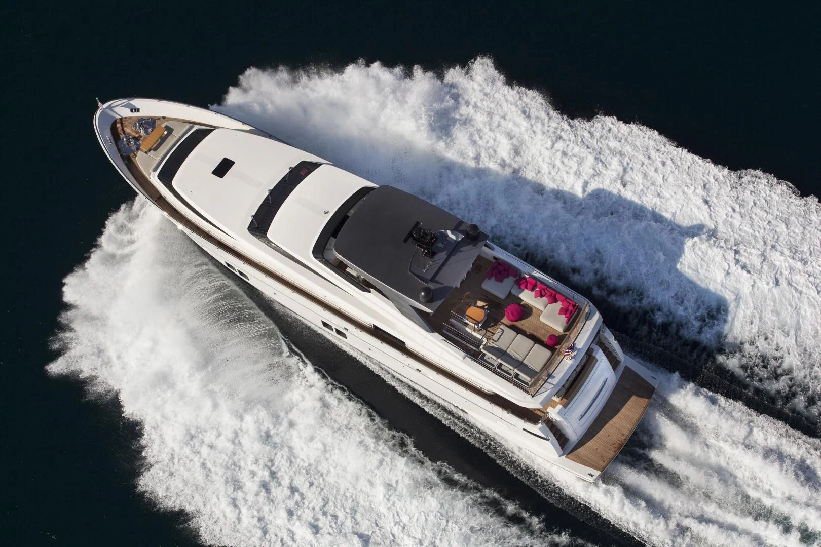 a high angle view of a boat aboard GOLDEN YACHT Yacht for Sale