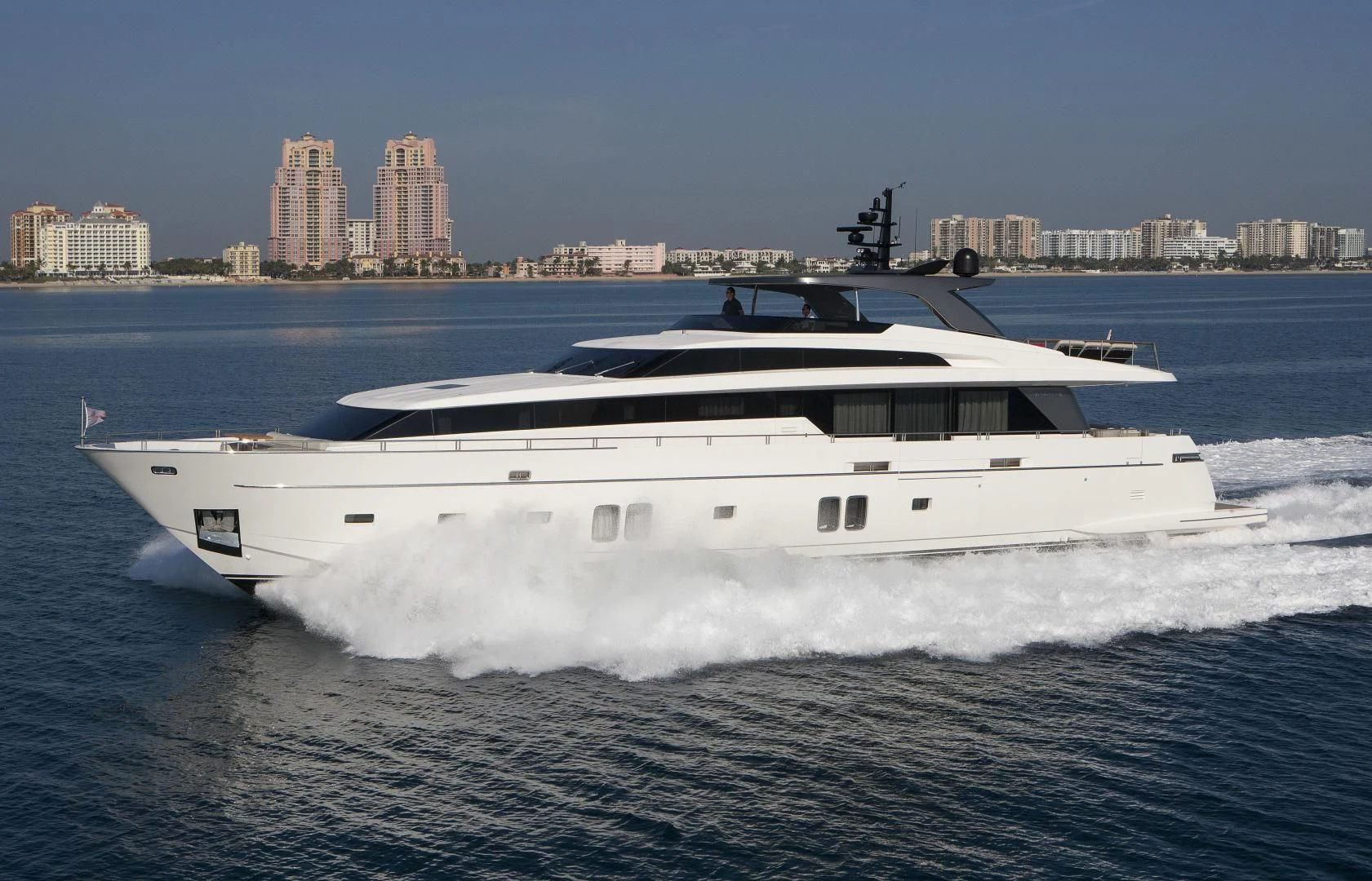 a white yacht on the water aboard GOLDEN YACHT Yacht for Sale