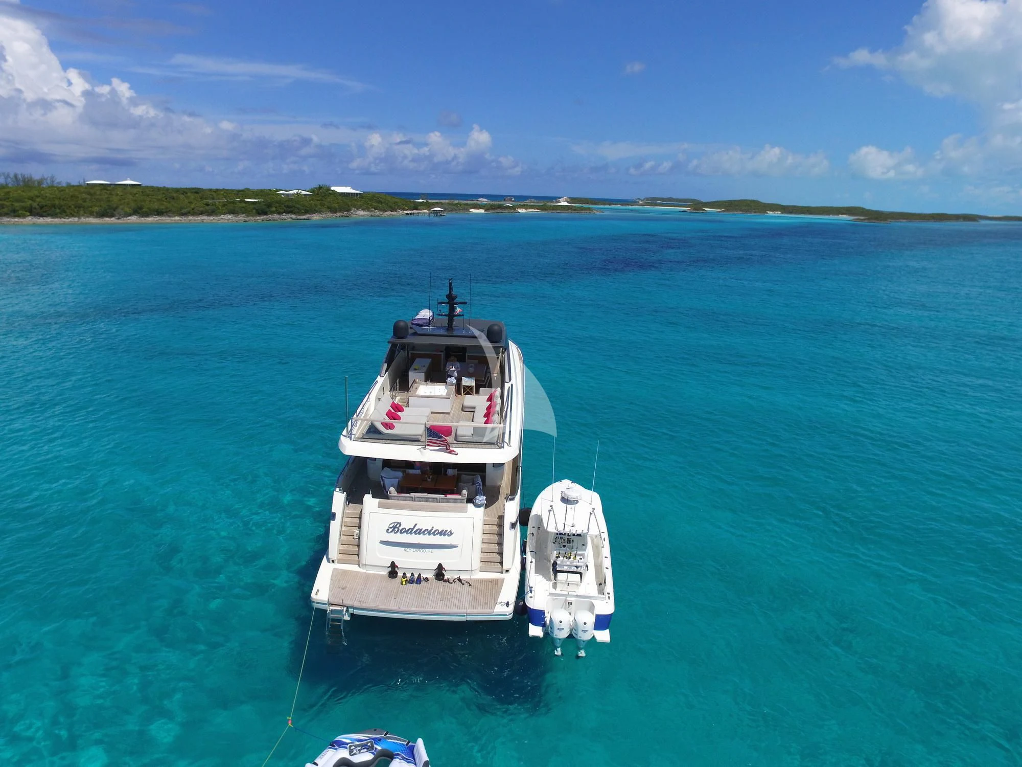 a couple of boats on the water aboard GOLDEN YACHT Yacht for Sale
