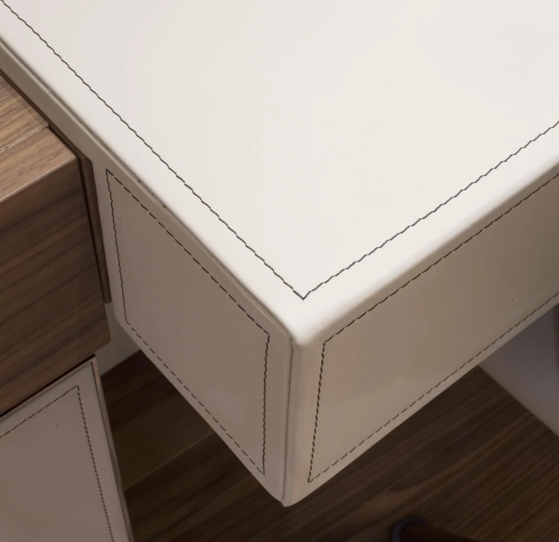 a white wall with a wooden floor aboard GOLDEN YACHT Yacht for Sale