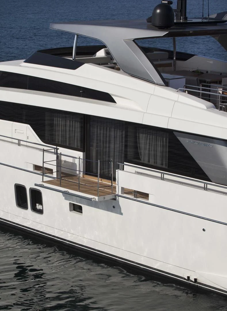 a white yacht on the water aboard GOLDEN YACHT Yacht for Sale