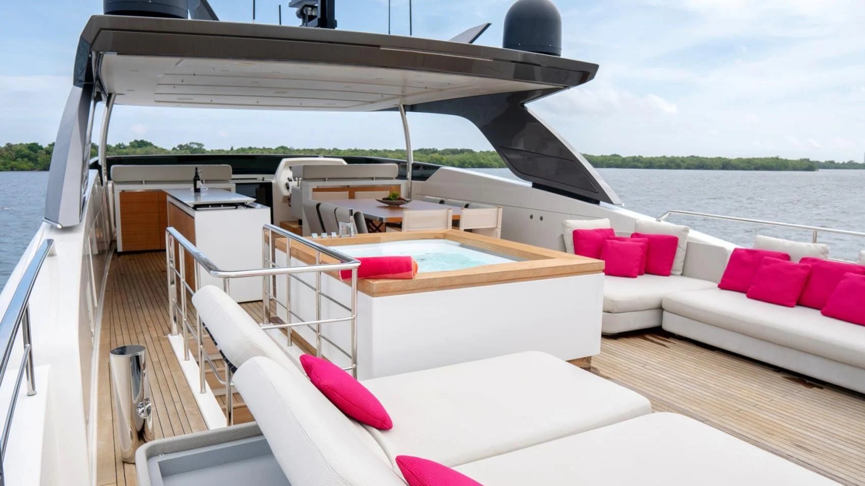 a boat on a body of water aboard GOLDEN YACHT Yacht for Sale