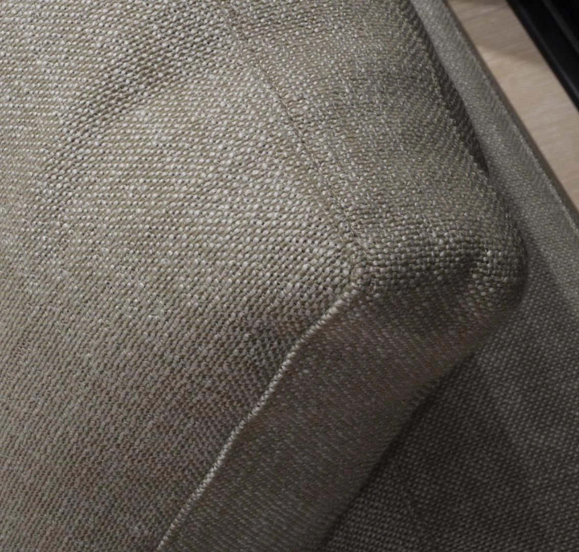 a close up of a grey couch aboard GOLDEN YACHT Yacht for Sale