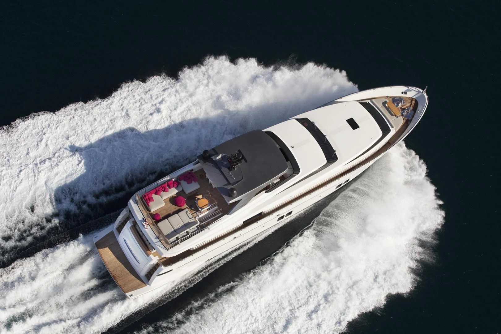 a space ship in space aboard GOLDEN YACHT Yacht for Sale