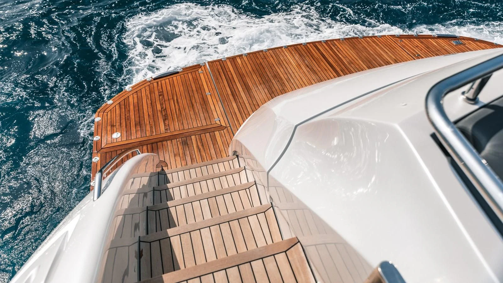 a boat on the water aboard NAAV Yacht for Sale
