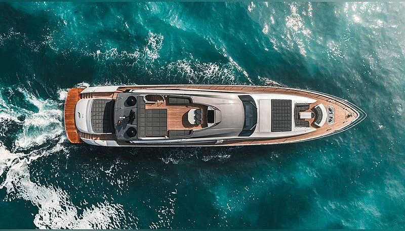 a ship in the water aboard NAAV Yacht for Sale