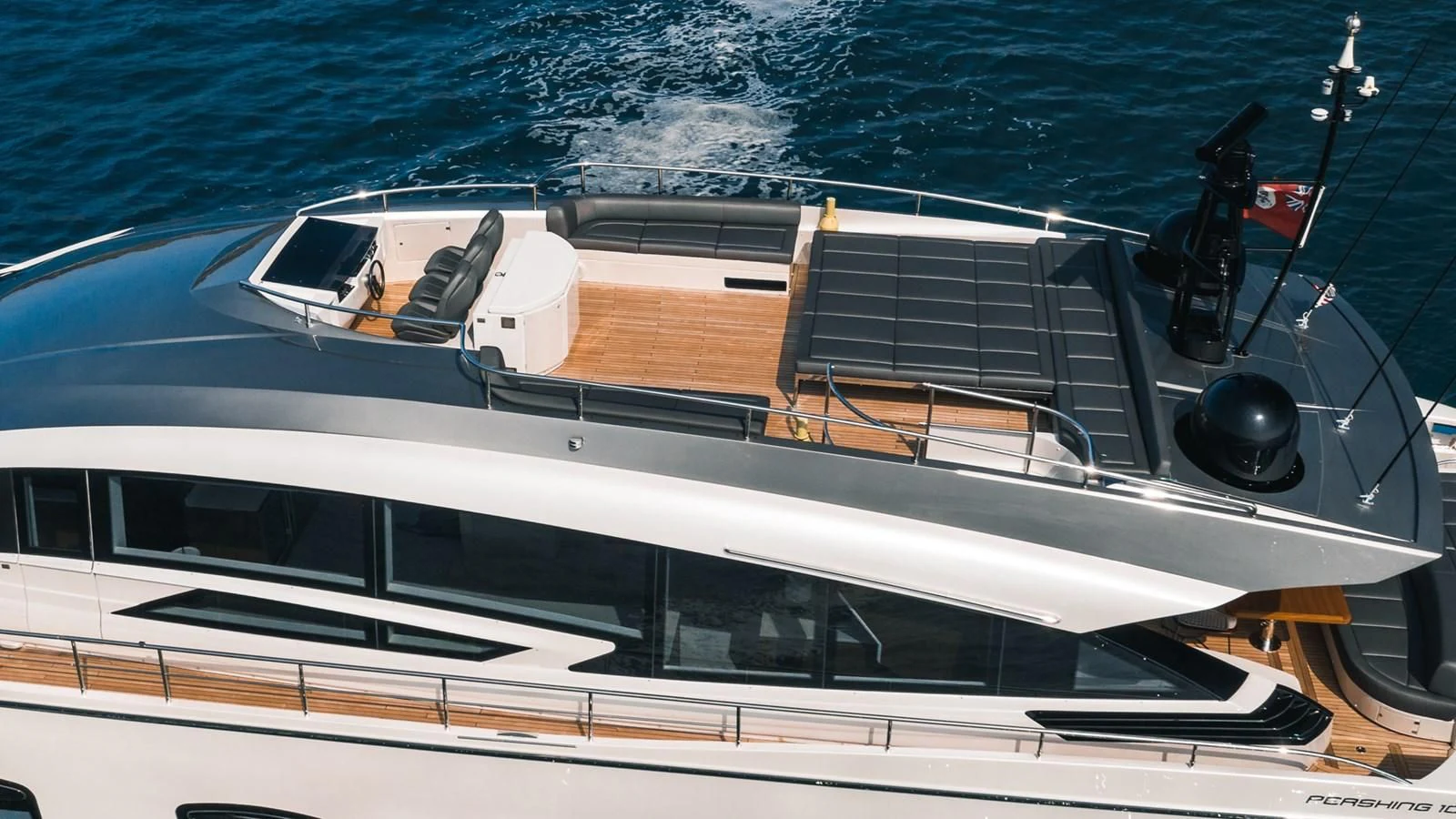 a boat on the water aboard NAAV Yacht for Sale