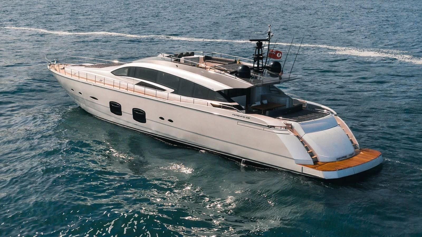 a boat on the water aboard NAAV Yacht for Sale