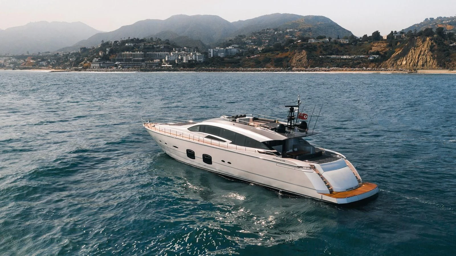 a boat in the water aboard NAAV Yacht for Sale