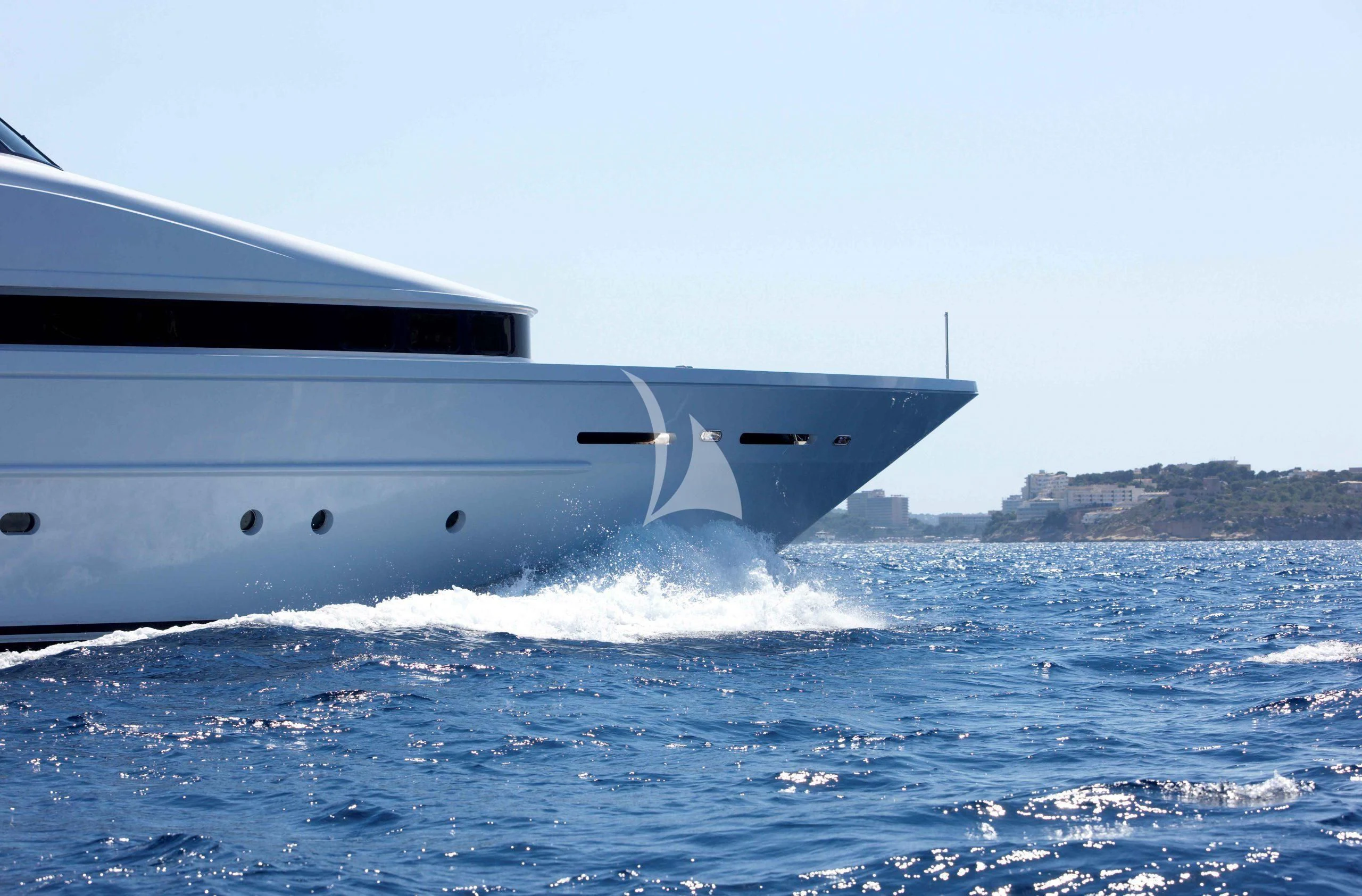 a whale jumping out of the water aboard LIFE SAGA Yacht for Sale