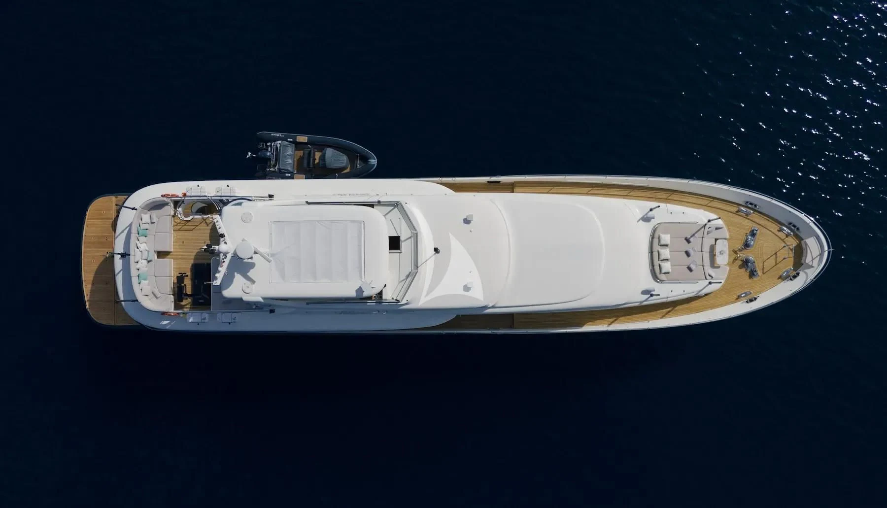 a gold and silver ring aboard CARPE DIEM Yacht for Sale
