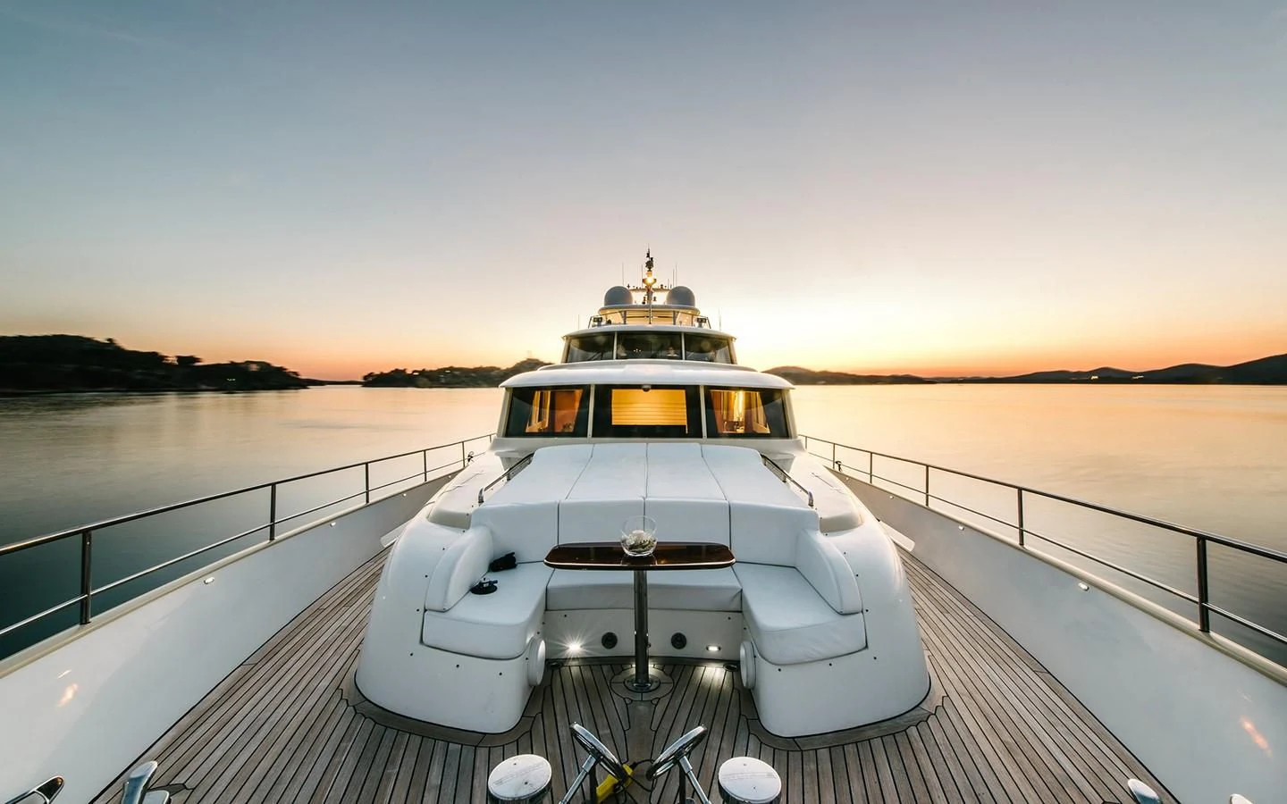 a boat on a dock aboard CARPE DIEM Yacht for Sale