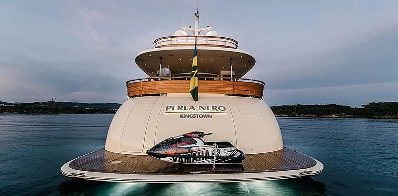 a boat on the water aboard CARPE DIEM Yacht for Sale