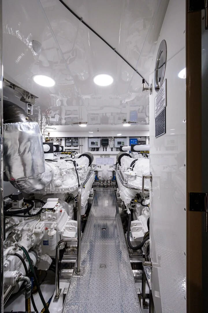 a room full of medical equipment aboard ZEPHYR Yacht for Charter