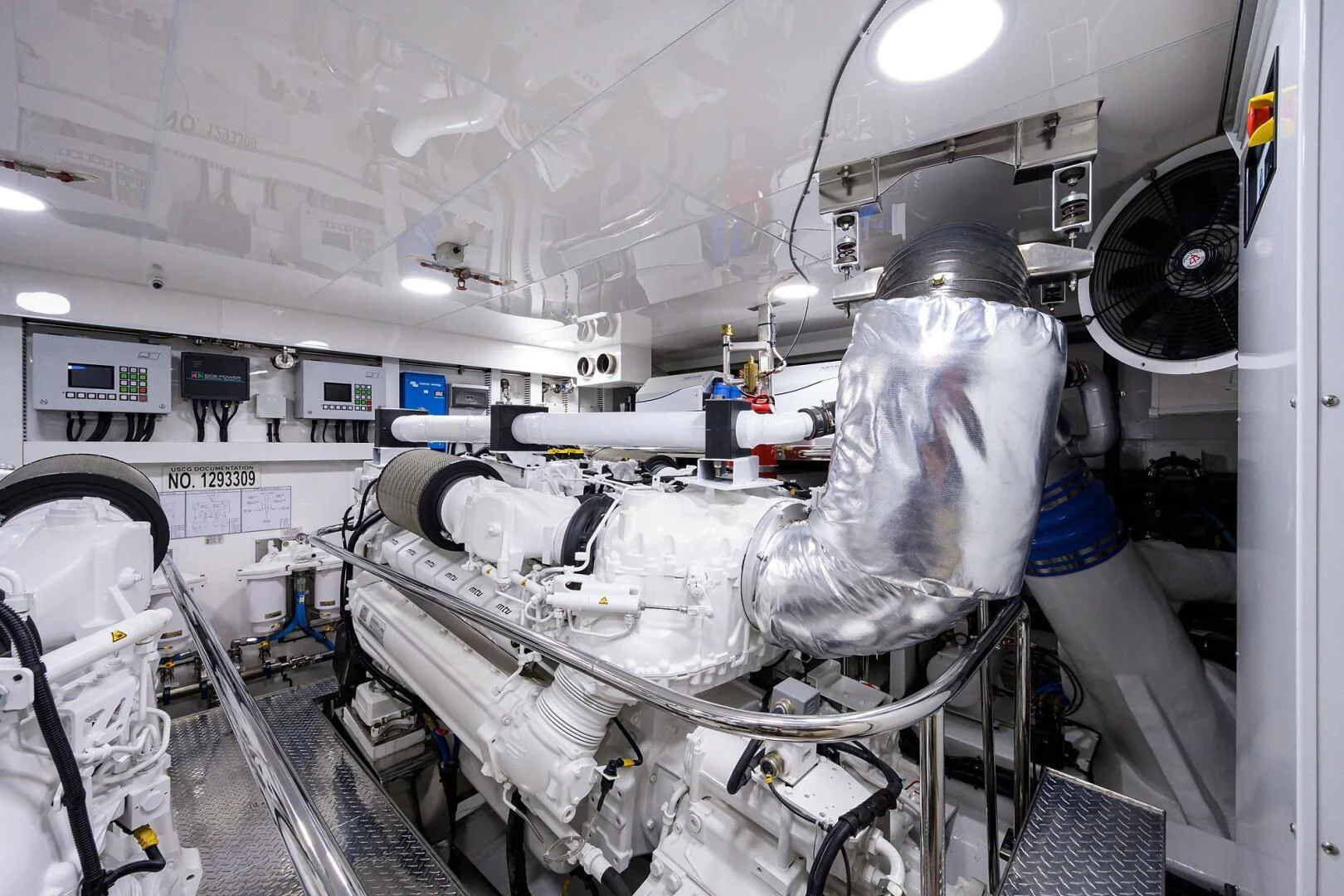 a person in a space suit aboard ZEPHYR Yacht for Charter