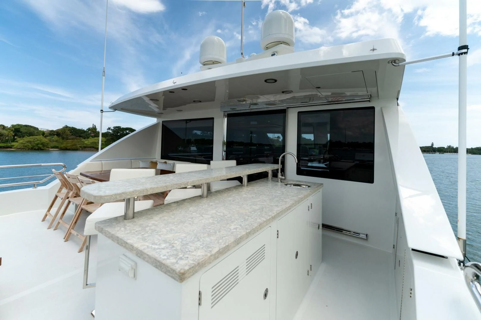 a boat on the water aboard ZEPHYR Yacht for Charter