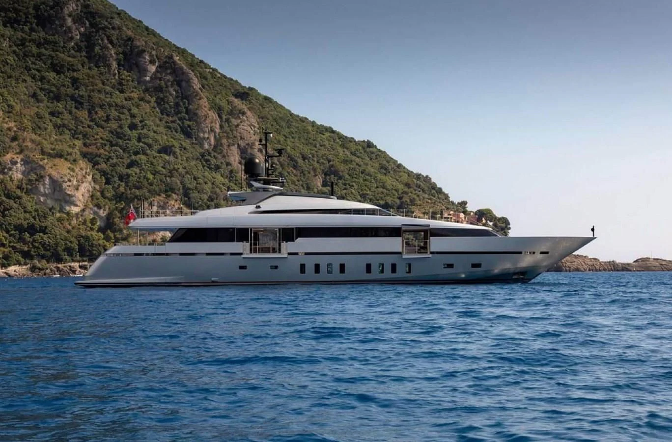 a boat on the water aboard LADY A Yacht for Sale