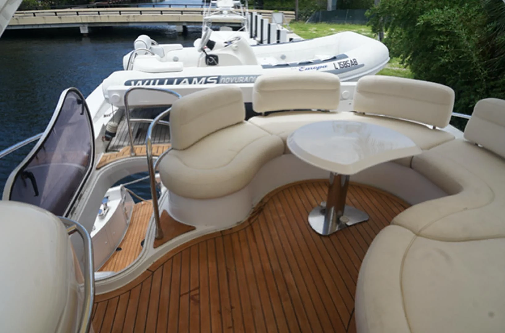 a boat on the water aboard EUROPA Yacht for Sale