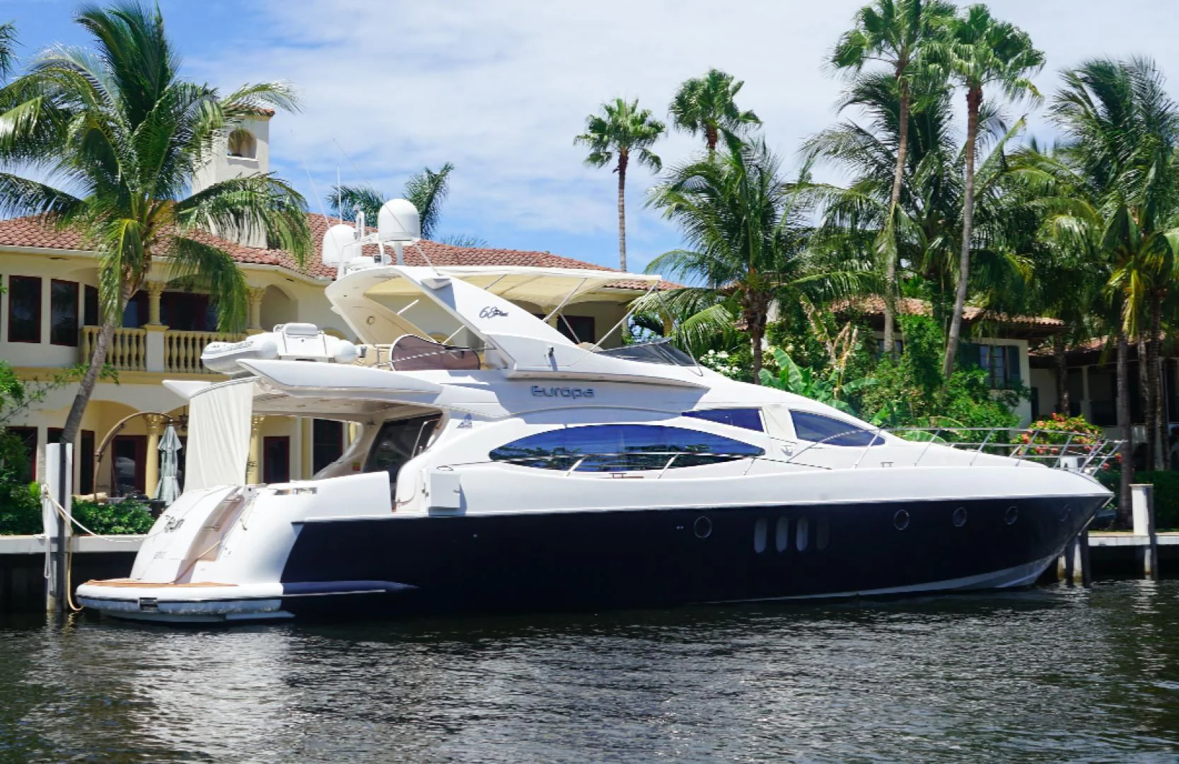 a boat on the water aboard EUROPA Yacht for Sale
