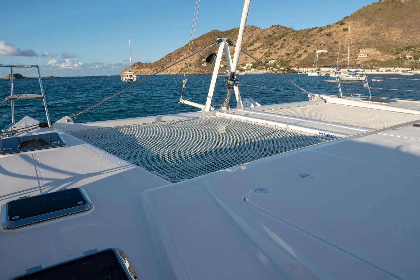 a boat on the water aboard LAYSAN Yacht for Sale