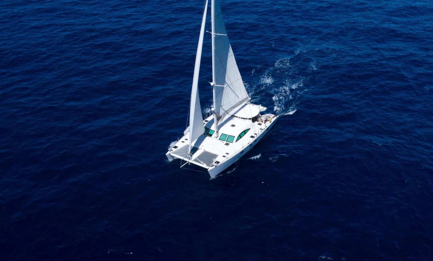 a boat in the water aboard LAYSAN Yacht for Sale