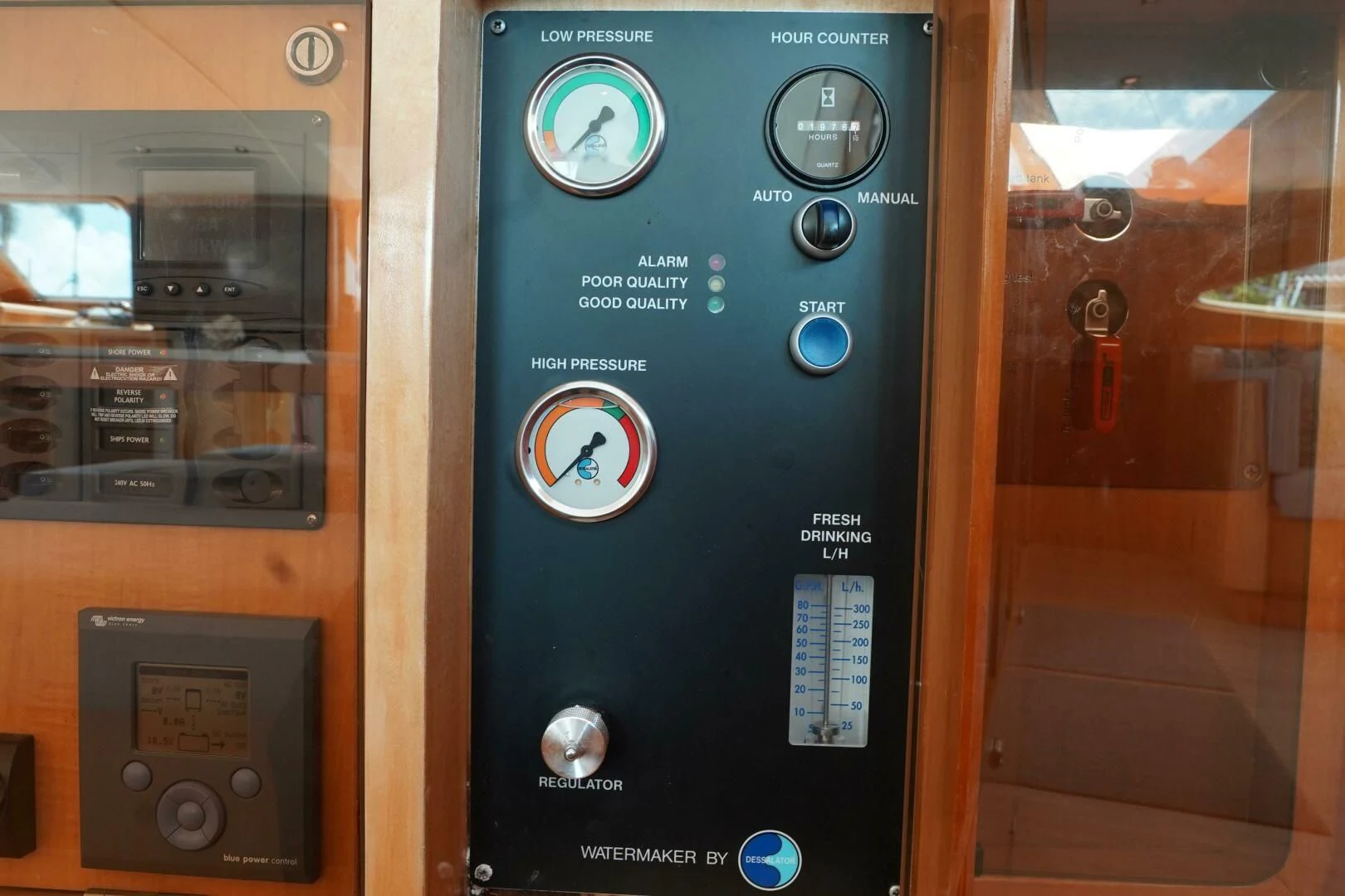 graphical user interface, application aboard LAYSAN Yacht for Sale